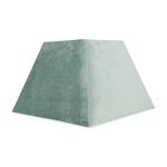 Green Velvet Square Shade 10"